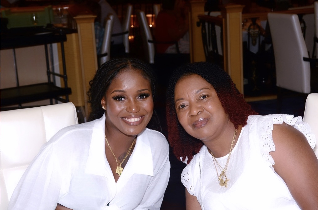 HFU student Massa-Bu Tulay with her mother