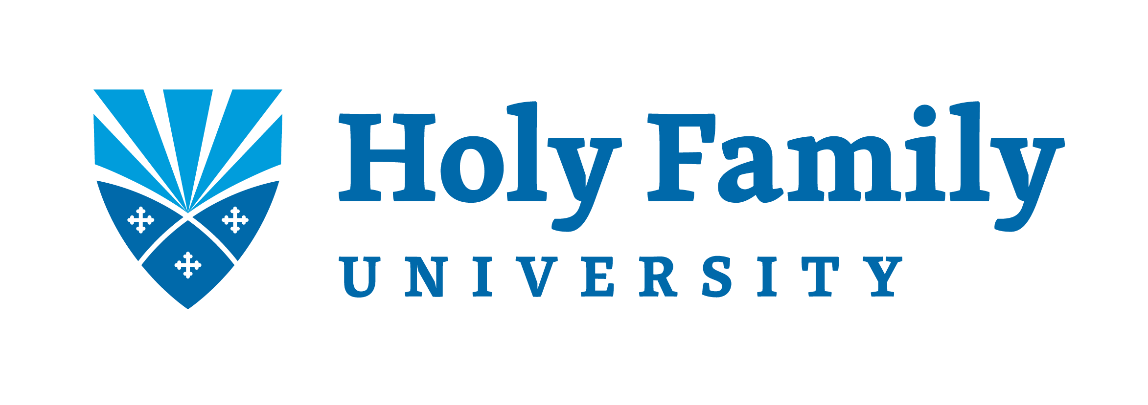 Holy Family University logo | horizontal