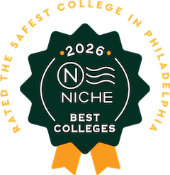 2026 Niche Best Colleges badge - Safest College in Philadelphia